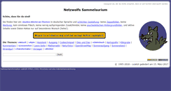Desktop Screenshot of netzwolf.info